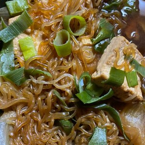 すき焼きのたれで作る肉豆腐♪♪